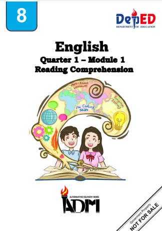 English Grade 8 1Q, Module 1 