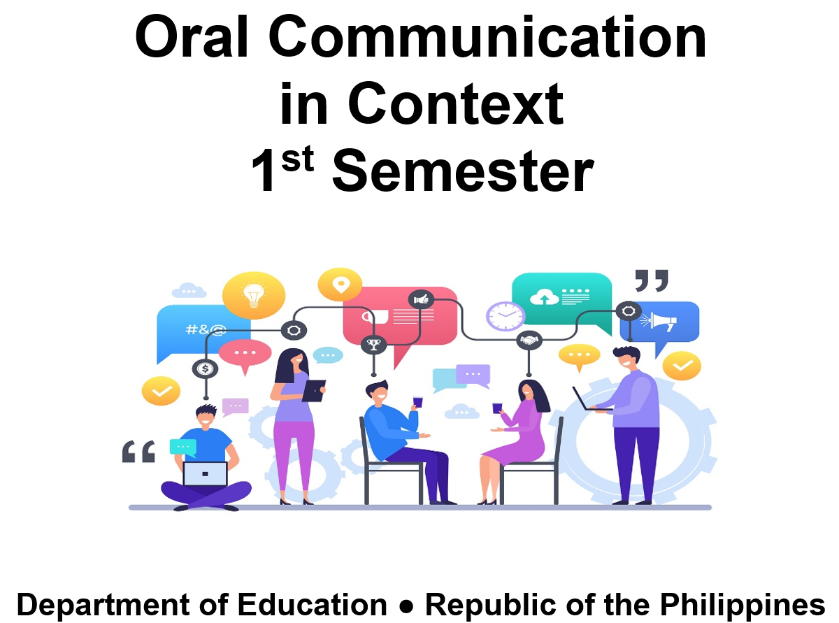 Oral Communication in Context