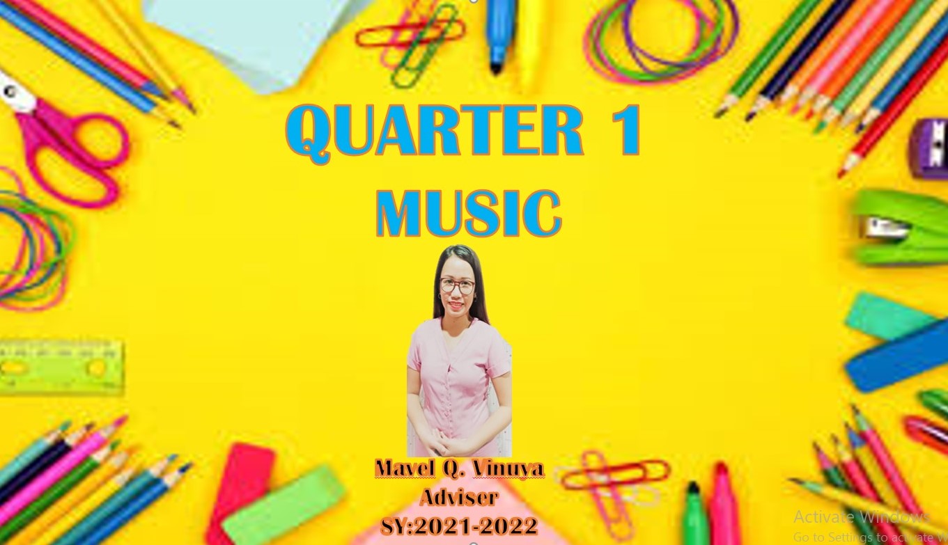 QUARTER 1-MUSIC