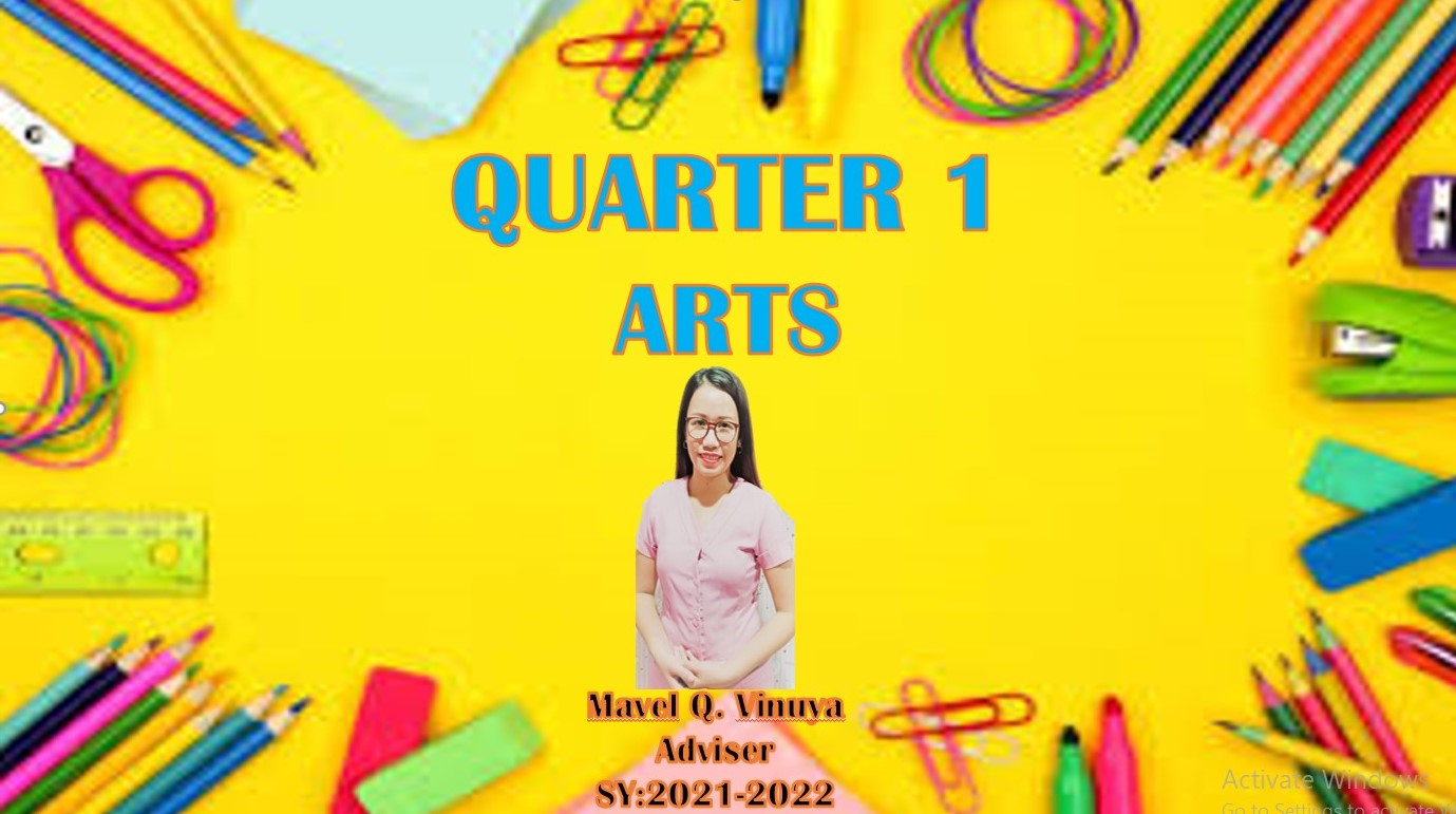 QUARTER 1-ARTS