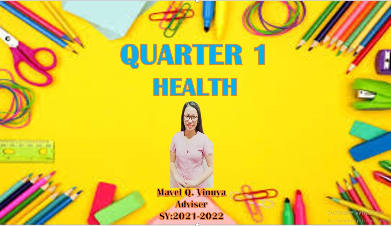 QUARTER 1-HEALTH