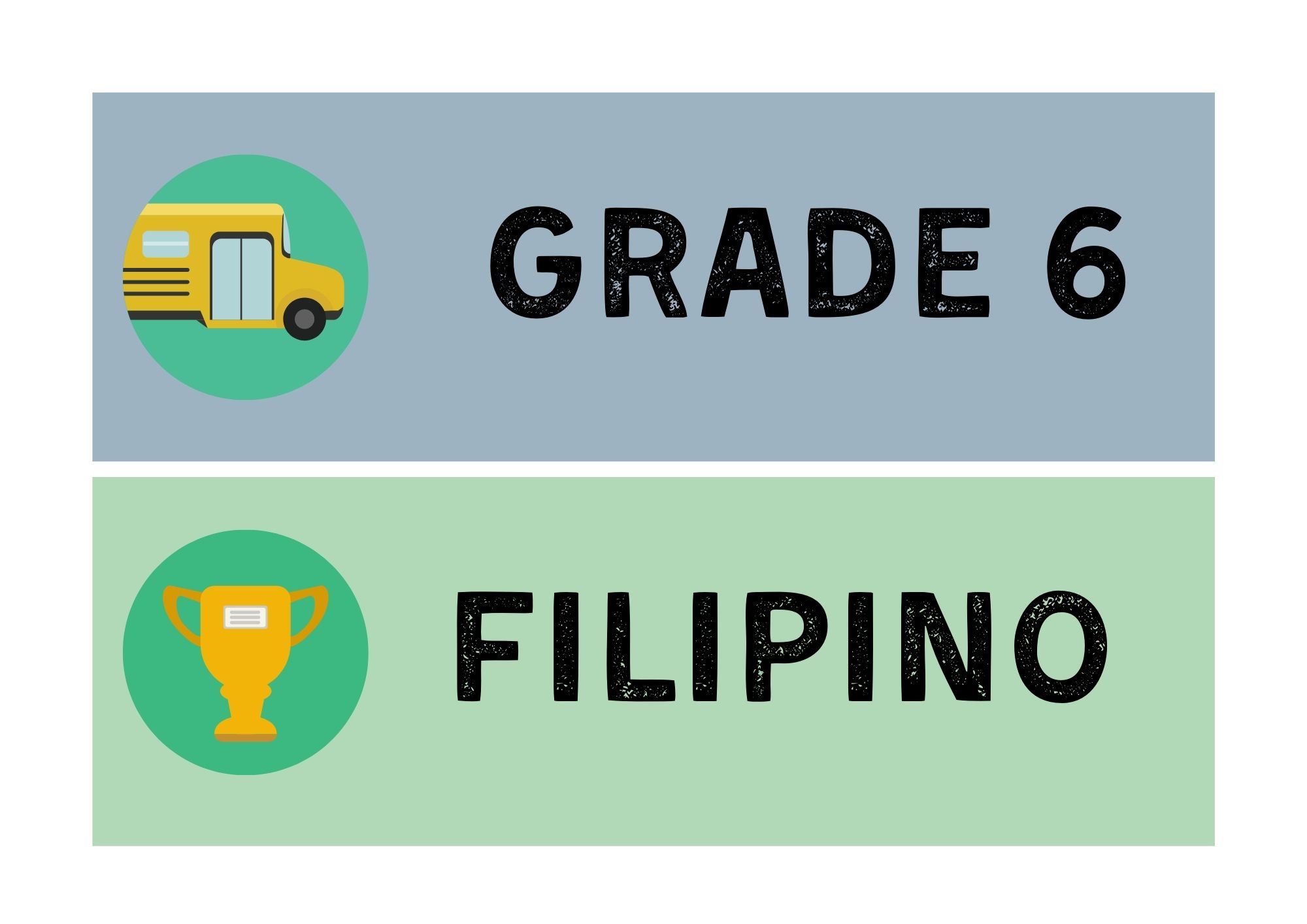 GRADE 6 FILIPINO