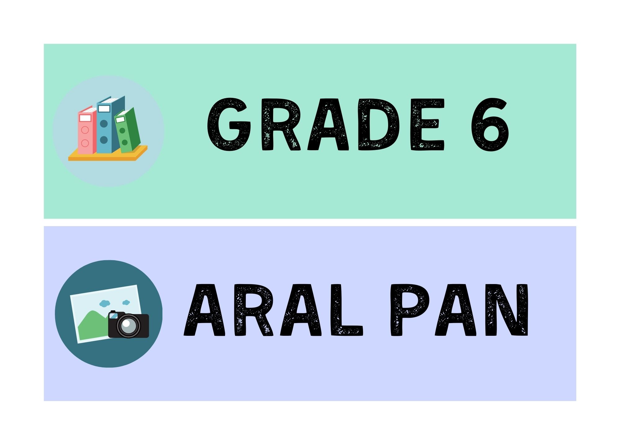 GRADE 6 ARAL PAN